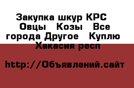 Закупка шкур КРС , Овцы , Козы - Все города Другое » Куплю   . Хакасия респ.